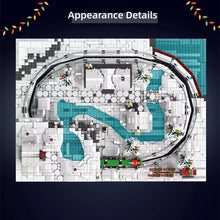 Lade das Bild in den Galerie-Viewer, Mould King 12029 - Eisenbahn mit Winterlandschaft mit RC - Neu - 4234 Teile - OVP