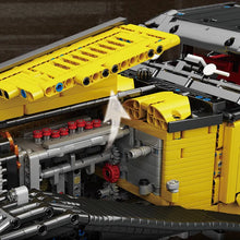 Lade das Bild in den Galerie-Viewer, Mould King 13080D - Bugatti T50 Oldtimer - Motor+RC - Neu - 3564 Teile - OVP