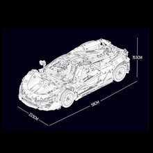 Lade das Bild in den Galerie-Viewer, Mould King 13091D - McLaren P1 - Motor - Neu - 3268 Teile - OVP
