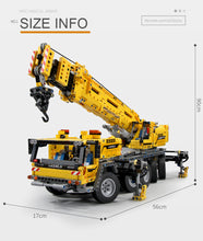 Lade das Bild in den Galerie-Viewer, Mould King 13107 - Schwerlastkran inkl. Motor und RC - Neu - 2590 Teile - OVP