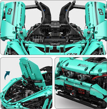 Lade das Bild in den Galerie-Viewer, Mould King 13167 Static - McLaren 720S türkis - Neu - 3188 Teile - OVP