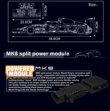 Lade das Bild in den Galerie-Viewer, Mould King 13171 - Formel 1 AMG Rennwagen inkl. Motor und RC - Neu - 1257 Teile - OVP