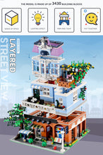 Lade das Bild in den Galerie-Viewer, Mould King 16004 - The Cafe mit Beleuchtung - Neu - 3430 Teile - OVP