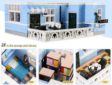 Lade das Bild in den Galerie-Viewer, Mould King 16004 - The Cafe mit Beleuchtung - Neu - 3430 Teile - OVP