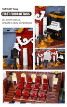 Lade das Bild in den Galerie-Viewer, Mould King 16032 - Konzerthalle mit Beleuchtung - Neu - 2875 Teile - OVP