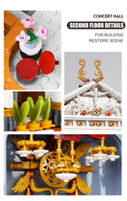 Lade das Bild in den Galerie-Viewer, Mould King 16032 - Konzerthalle mit Beleuchtung - Neu - 2875 Teile - OVP