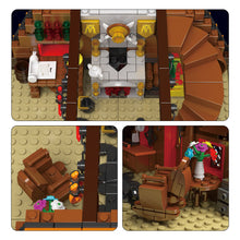 Lade das Bild in den Galerie-Viewer, Mould King 16053 - Cabin in the Wood mit Licht- Neu - 3398 Teile - OVP