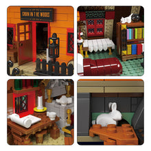 Lade das Bild in den Galerie-Viewer, Mould King 16053 - Cabin in the Wood mit Licht- Neu - 3398 Teile - OVP