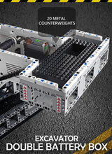 Lade das Bild in den Galerie-Viewer, Mould King 17002 - Liebherr 11200 Kran inkl. Motor und RC - Neu - 4000 Teile - OVP