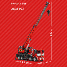 Lade das Bild in den Galerie-Viewer, Mould King 17003 - All Terrain Pilling Plattform inkl. Motor und RC - Neu - 2828 Teile - OVP