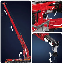 Lade das Bild in den Galerie-Viewer, Mould King 17008 - Liebherr LTM 11200 Kran inkl. Motor und RC - Neu - 8506 Teile - OVP