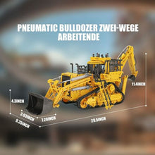 Lade das Bild in den Galerie-Viewer, Mould King 17023 - Pneumatic Bulldozer inkl. Motor und RC - Neu - 3963 Teile - OVP