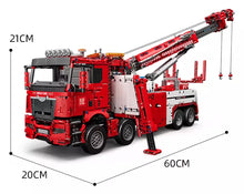 Lade das Bild in den Galerie-Viewer, Mould King 17027 - Fire Truck Rescue - Feuerwehrauto inkl. Motor und RC - Neu - 4883 Teile - OVP