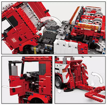 Lade das Bild in den Galerie-Viewer, Mould King 17027 - Fire Truck Rescue - Feuerwehrauto inkl. Motor und RC - Neu - 4883 Teile - OVP