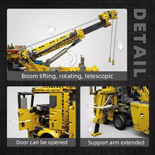 Lade das Bild in den Galerie-Viewer, Mould King 17028 - Road Rescue Truck - Abschleppwagen inkl. Motor und RC - Neu - 4883 Teile - OVP