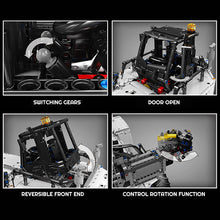 Lade das Bild in den Galerie-Viewer, Mould King 17029 - Container Truck inkl. Motor und RC - Neu - 4878 Teile - OVP