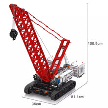 Lade das Bild in den Galerie-Viewer, Mould King 17046 - Raupenkran Wacker 16000 inkl. Motor und RC - Neu - 4494 Teile - OVP