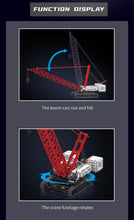 Lade das Bild in den Galerie-Viewer, Mould King 17046 - Raupenkran Wacker 16000 inkl. Motor und RC - Neu - 4494 Teile - OVP
