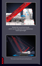 Lade das Bild in den Galerie-Viewer, Mould King 17046 - Raupenkran Wacker 16000 inkl. Motor und RC - Neu - 4494 Teile - OVP