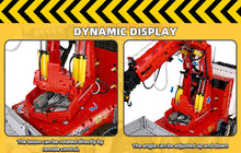 Lade das Bild in den Galerie-Viewer, Mould King 19002 - Pneumatic Kranwagen - Neu - 8238 Teile inkl. RC und Motor - OVP