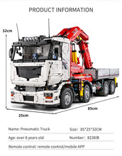 Lade das Bild in den Galerie-Viewer, Mould King 19002 - Pneumatic Kranwagen - Neu - 8238 Teile inkl. RC und Motor - OVP