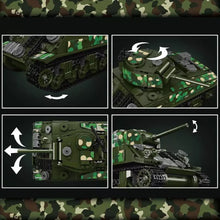 Lade das Bild in den Galerie-Viewer, Mould King 20024 - Sherman Panzer - Neu - 1000 Teile - RC - OVP