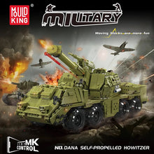 Lade das Bild in den Galerie-Viewer, Mould King 20031 - DANA Self propelled Howizer - Neu - 1923 Teile - OVP