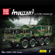 Lade das Bild in den Galerie-Viewer, Mould King 20039 - Militärtruck Tara Kolos - Neu - 4733 Teile - RC - OVP