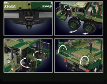 Lade das Bild in den Galerie-Viewer, Mould King 20039 - Militärtruck Tara Kolos - Neu - 4733 Teile - RC - OVP