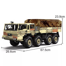 Lade das Bild in den Galerie-Viewer, Mould King 20040 - Militärtruck Tara Kolos - Neu - 4733 Teile - RC - OVP