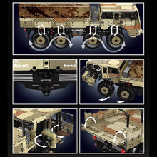 Lade das Bild in den Galerie-Viewer, Mould King 20040 - Militärtruck Tara Kolos - Neu - 4733 Teile - RC - OVP