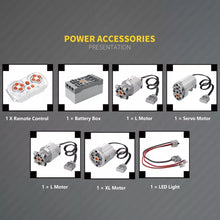 Lade das Bild in den Galerie-Viewer, Reobrix 22005 - Fire Truck - Feuerwehrleiterwagen inkl. Motor und RC - Neu - 3266 Teile - OVP