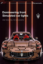 Lade das Bild in den Galerie-Viewer, Reobrix 11009 - Maserati Gran Turismo Super Sport Car - Motor - 1:8 - Neu - 5480 Teile - OVP