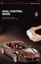 Lade das Bild in den Galerie-Viewer, Reobrix 11009 - Maserati Gran Turismo Super Sport Car - Motor - 1:8 - Neu - 5480 Teile - OVP