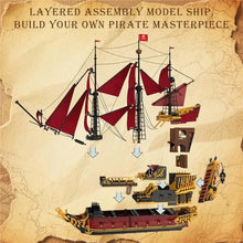 Lade das Bild in den Galerie-Viewer, Reobrix 66049 - Revenge Segelschiff - Neu - 5666 Teile - OVP