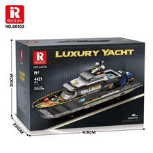 Lade das Bild in den Galerie-Viewer, Reobrix 66103 - Luxusyacht - Neu - 4421 Teile - OVP