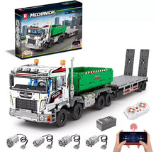 Lade das Bild in den Galerie-Viewer, Reobrix 22021 - Kipplaster inkl. Motor - Neu - 2950 Teile - OVP