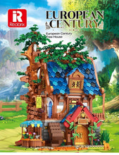 Lade das Bild in den Galerie-Viewer, Reobrix 66008 - Mittelalterliches Baumhaus - Neu - 2566 Teile - OVP