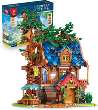 Lade das Bild in den Galerie-Viewer, Reobrix 66008 - Mittelalterliches Baumhaus - Neu - 2566 Teile - OVP