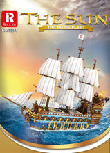 Lade das Bild in den Galerie-Viewer, Reobrix 66011 - Königliches Schiff "The Sun" - Neu - 3162 Teile - OVP