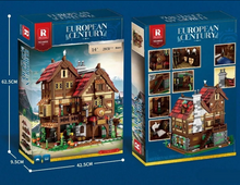 Lade das Bild in den Galerie-Viewer, Reobrix 66018 - Mittelalterliches Bistro - Neu - 3114 Teile - OVP