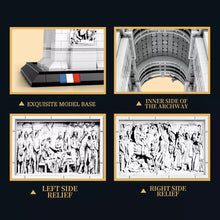 Lade das Bild in den Galerie-Viewer, Reobrix 66024 - L'Arc de Triomphe - Neu - 3718 Teile - OVP