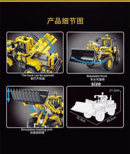 Lade das Bild in den Galerie-Viewer, TGL T4002 - Radlader - Front Loader - RC m. Motor - Neu - 1608 Teile - OVP