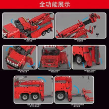 Lade das Bild in den Galerie-Viewer, TGL T4017 - Fire Rescue Vehicle - RC - rot - Neu - 4960 Teile - OVP