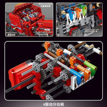 Lade das Bild in den Galerie-Viewer, TGL T4017 - Fire Rescue Vehicle - RC - rot - Neu - 4960 Teile - OVP