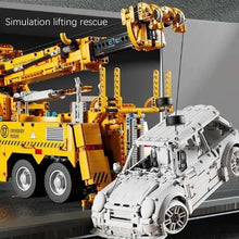 Lade das Bild in den Galerie-Viewer, TGL T4017 - Fire Rescue Vehicle - RC - gelb - Neu - 4960 Teile - OVP