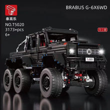 Lade das Bild in den Galerie-Viewer, TGL T5020 - Mercedes Benz G63 AMG 6X6 schwarz - Neu - 3171 Teile - OVP