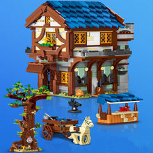 Lade das Bild in den Galerie-Viewer, UrGe / Mork 50101 - Medieval Town Market - Neu - 1724 Teile - OVP