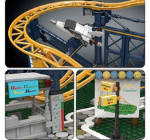 Lade das Bild in den Galerie-Viewer, Mould King 11012 - Achterbahn mit Motor - Neu - 3238 Teile - OVP