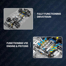 Lade das Bild in den Galerie-Viewer, Xinyu Happy Build -YC-23044 - Audi R8 LeMans - Neu - 2426 Teile - OVP